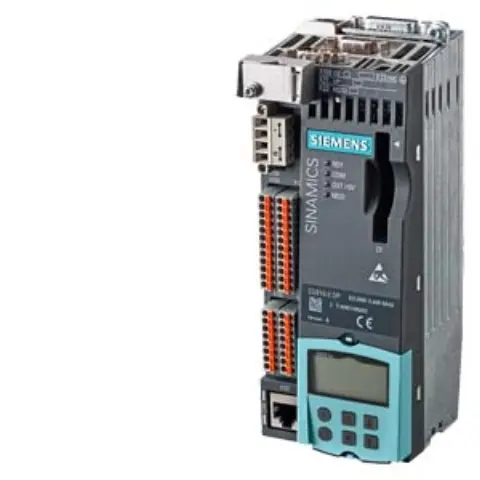 Front view of Siemens 6AG1040-1LA00-2AA0 control unit with label