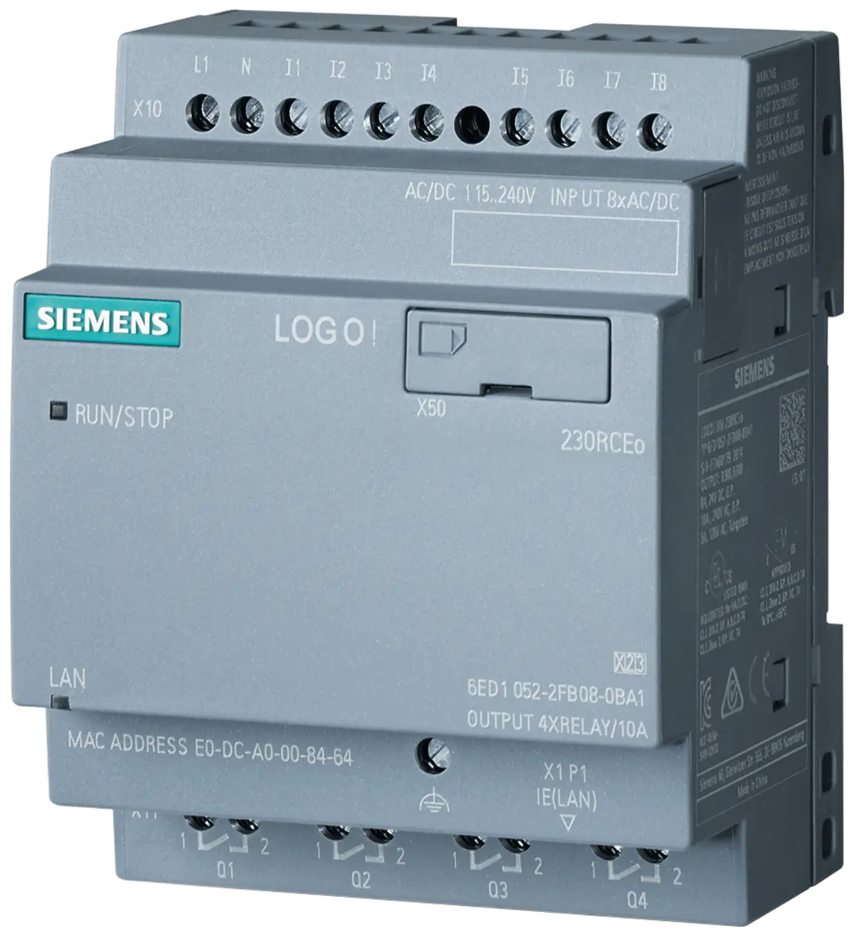 Siemens 6AG1052-2FB08-7BA1 product image for model identification