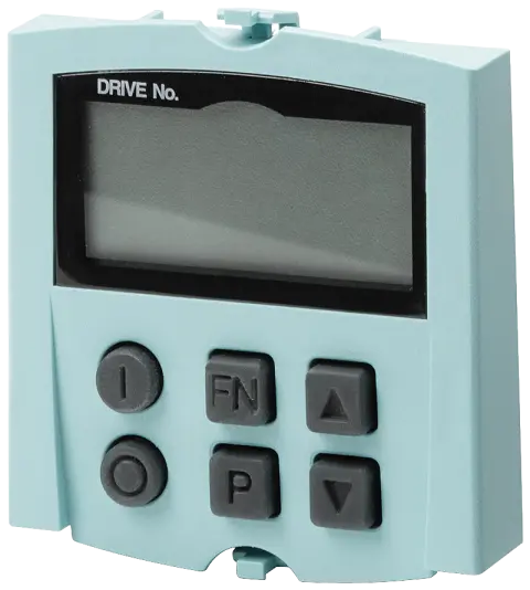 Front view of Siemens 6AG1055-0AA00-2BA0 HMI panel with miniature display