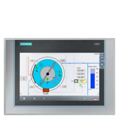 Front view of Siemens 6AG1124-0JC01-4AX0 SIPLUS HMI TP900 Comfort panel with conformal coating