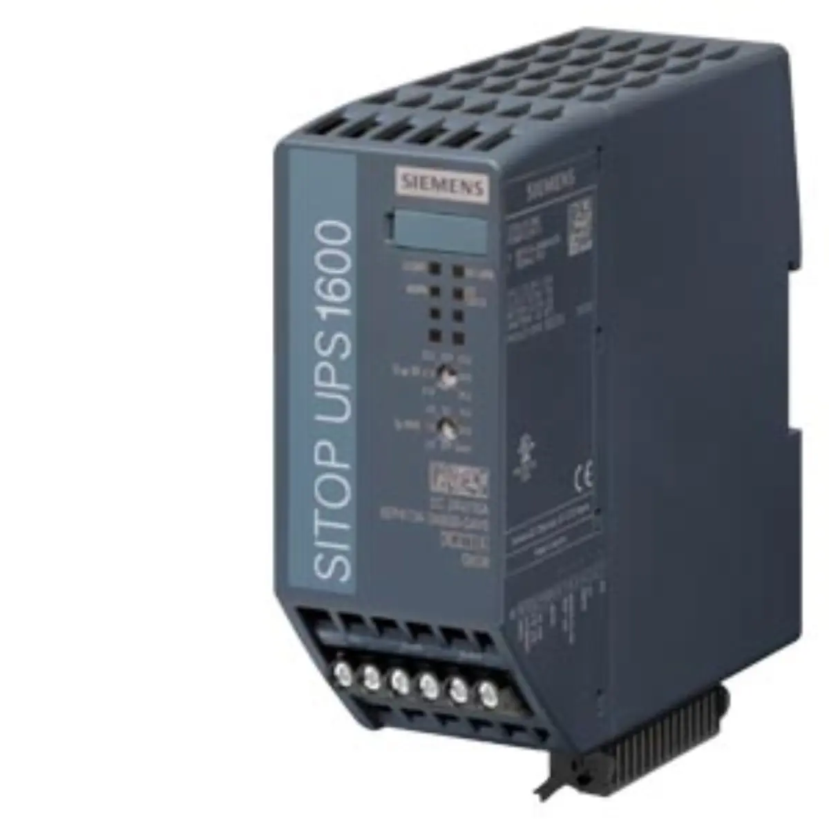 Front view of Siemens 6AG1134-3AB00-7AY0 power supply module