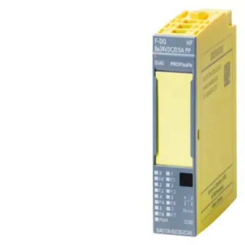 Front view of Siemens 6AG1136-6DC00-2CA0 industrial automation module