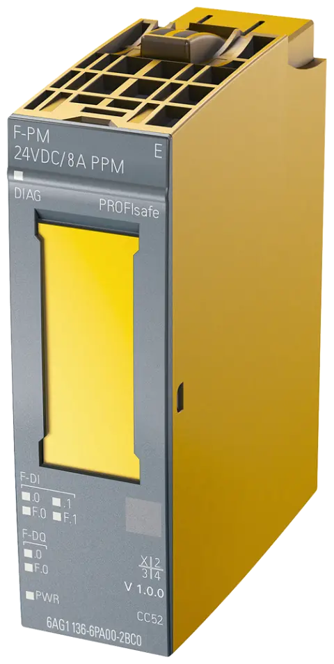 Front view of Siemens 6AG1136-6PA00-2BC0 module