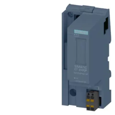 Front view of Siemens 6AG1155-6AU01-2CN0 industrial automation component