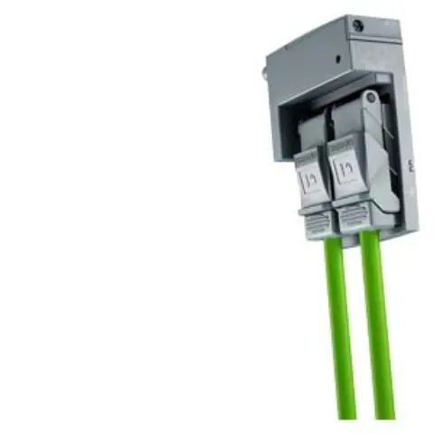 Front view of Siemens 6AG1193-6AF00-7AA0 industrial I/O module