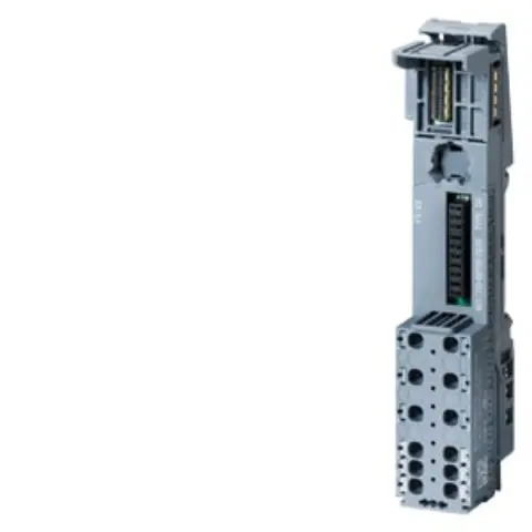 Front view of Siemens 6AG1193-6BP00-7BD0 industrial module with terminal block
