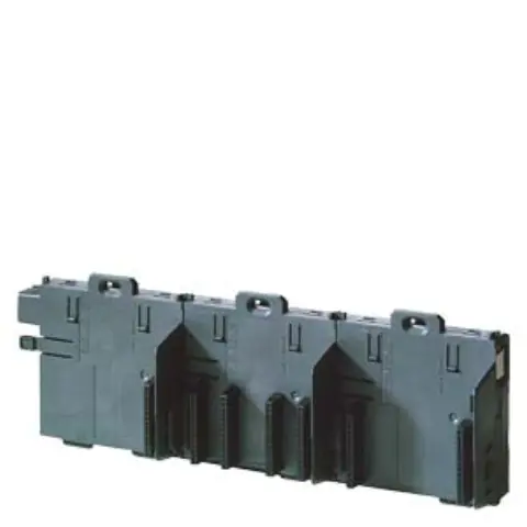 Front view of Siemens 6AG1195-7HB00-7XA0 SIPLUS ET 200M module with technical labels