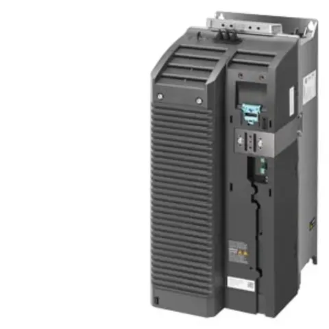 Front view of Siemens 6AG1210-1PE26-2UL0 industrial drive power module