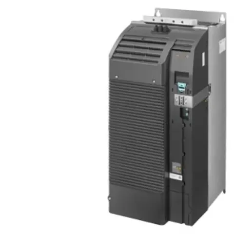 Front view of Siemens 6AG1210-1PE32-2AL0 industrial drive unit