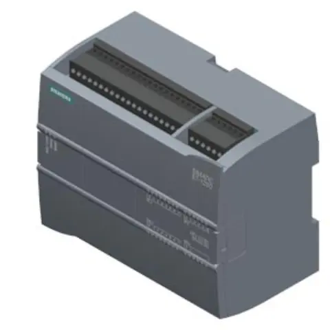 Front view of Siemens 6AG1215-1AG40-4XB0 PLC unit