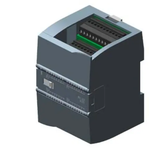 Front view of Siemens 6AG1223-1BL32-2XB0 digital module with conformal coating details