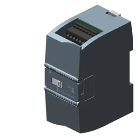 Front view of Siemens 6AG1232-4HB32-4XB0 analog output module with conformal coating