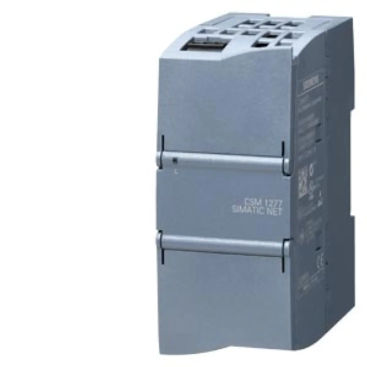 Front view of the Siemens 6AG1277-1AA10-2AA0 compact switch module with labeling