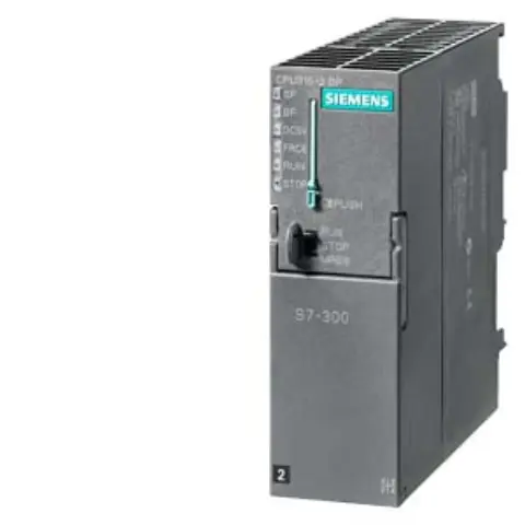Front view of Siemens 6AG1315-2AH14-7AB0 industrial CPU module