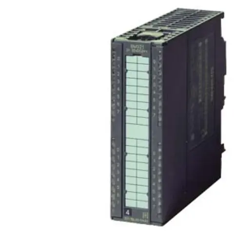 Front view of Siemens 6AG1321-7TH00-4AB0 digital input module with label