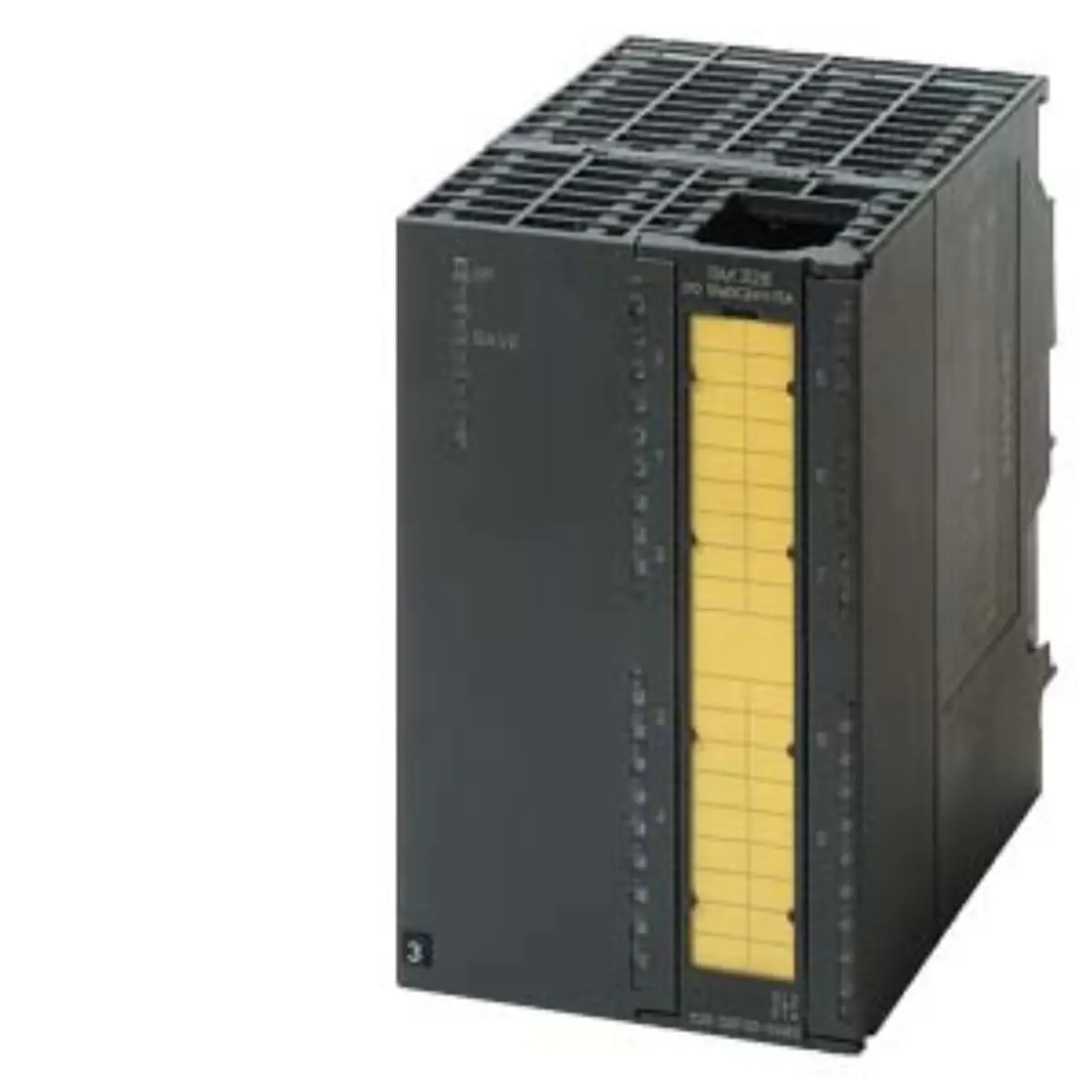 Front view of Siemens 6AG1326-1RF01-4AB0 digital input module with conformal coating