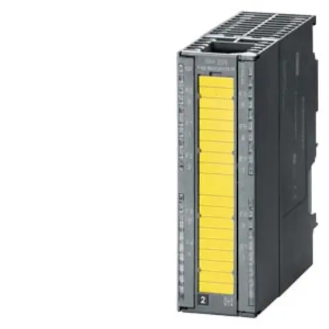 Front view of Siemens 6AG1326-2BF10-2AB0 I/O module with label