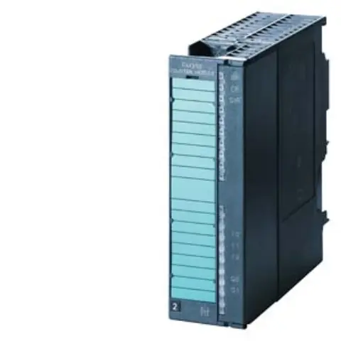 Siemens 6AG1350-1AH03-2AE0 counter module front view showing terminal blocks and labeling
