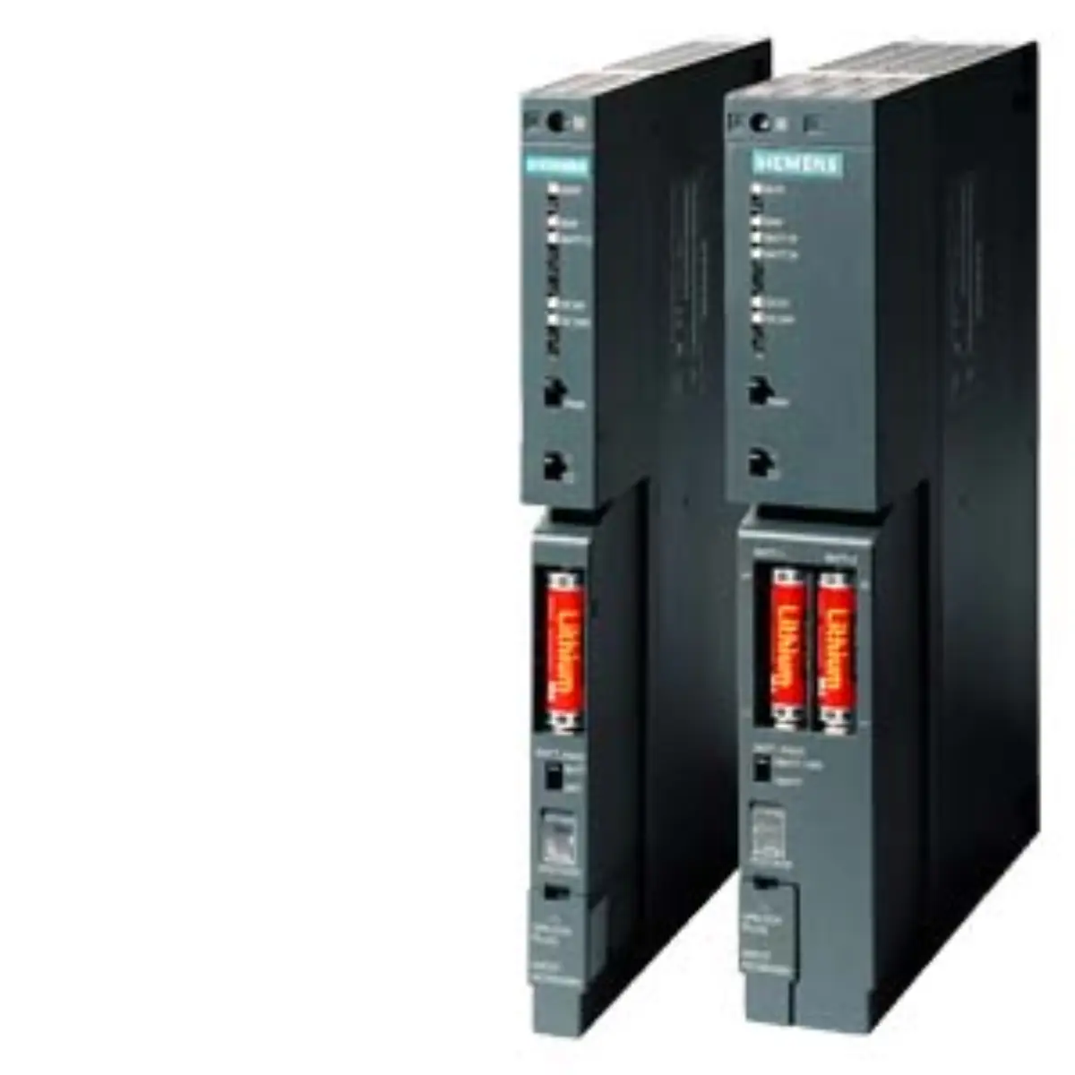 Front view of Siemens 6AG1405-0KA02-7AA0 power supply module with label
