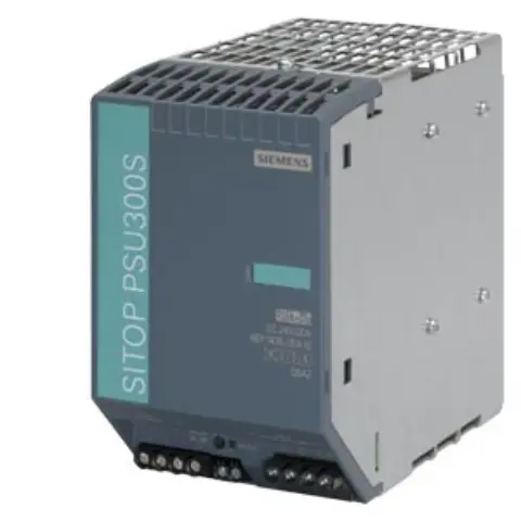 Front view of Siemens 6AG1436-2BA10-7AA0 industrial power supply module