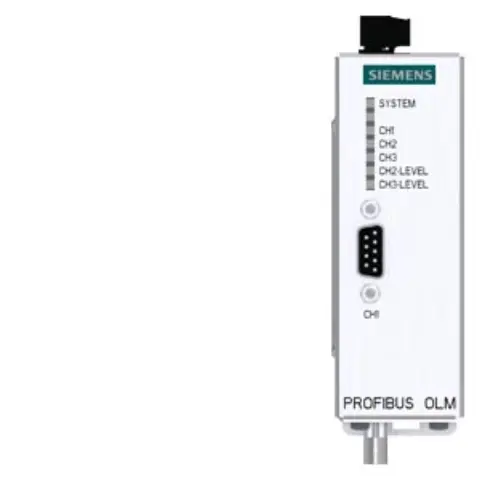 Front view of Siemens 6AG1503-3CA01-2AA0 industrial communication module