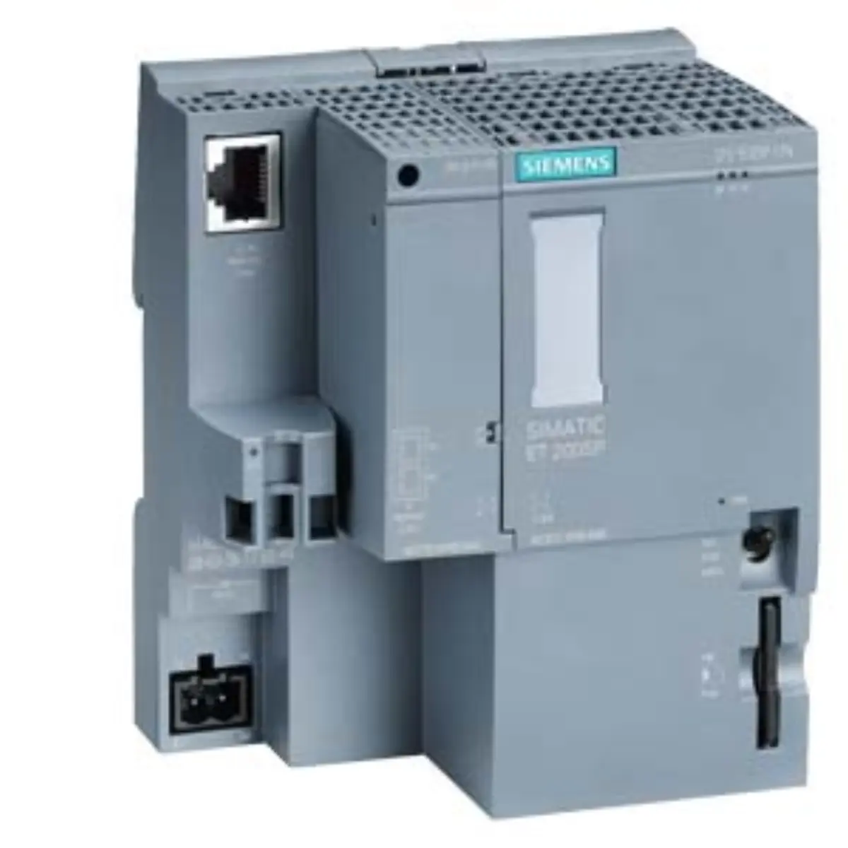 Front view of Siemens 6AG1510-1DJ01-2AB0 industrial controller module