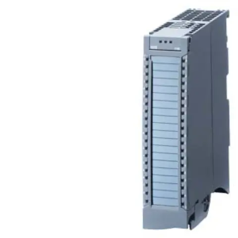 Front view of Siemens 6AG1521-1BH50-7AA0 digital input module with labeling