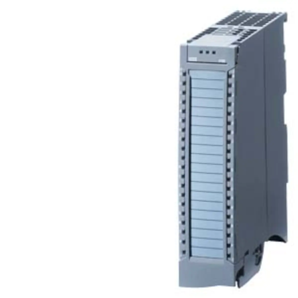 Front view of Siemens 6AG1521-1BH50-7AA0 digital input module with labeling
