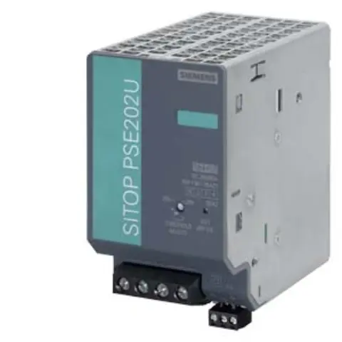Front view of Siemens 6AG1961-3BA21-4AX0 redundancy module with label