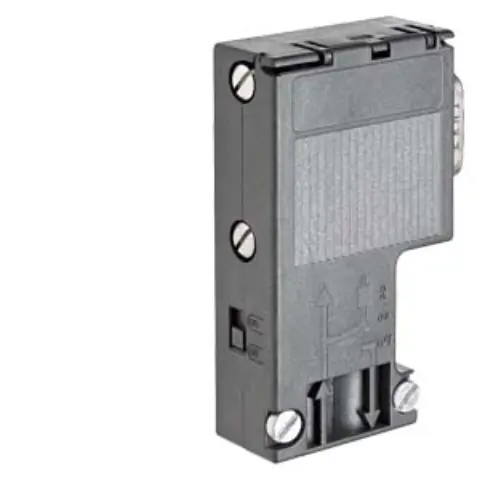 Siemens 6AG1972-0BA12-2XA0 RS485 bus connector with 90-degree outlet