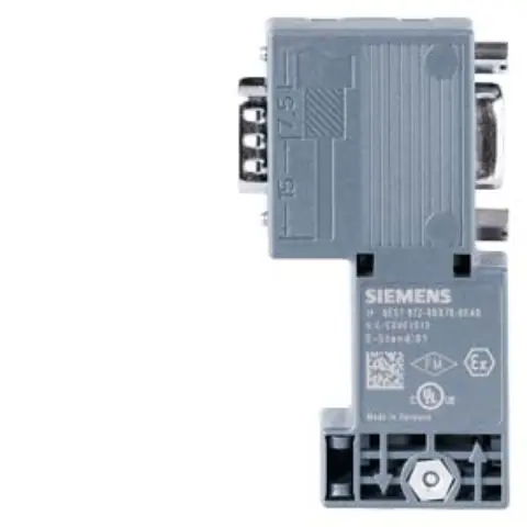 Siemens 6AG1972-0BB70-7XA0 SIPLUS DP PROFIBUS plug with 90-degree outlet