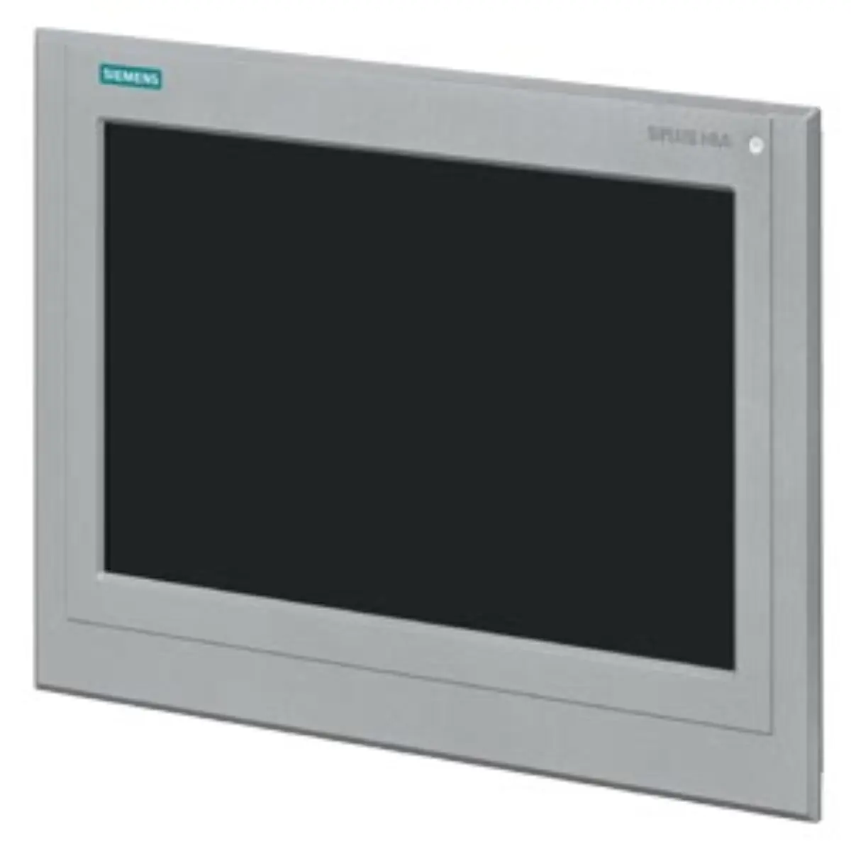 Front view of Siemens 6AG2124-0QC13-1AX0 HMI panel with 15 inch display