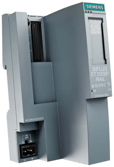 Siemens 6AG2155-6AU01-1CN0 IM155-6PN HF T1 module front view