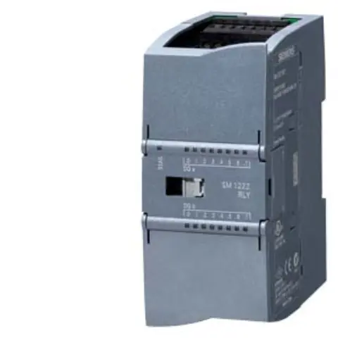Front view of Siemens 6AG2222-1BF32-1XB0 digital output module with conformal coating