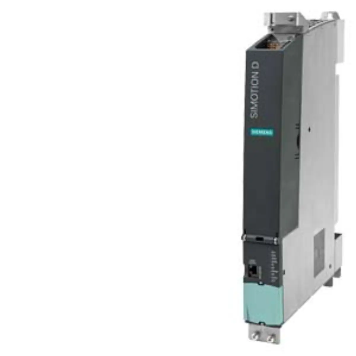 Front view of Siemens 6AU1445-2AD00-0AA1 SIMOTION Control Unit D445-2 with interface ports