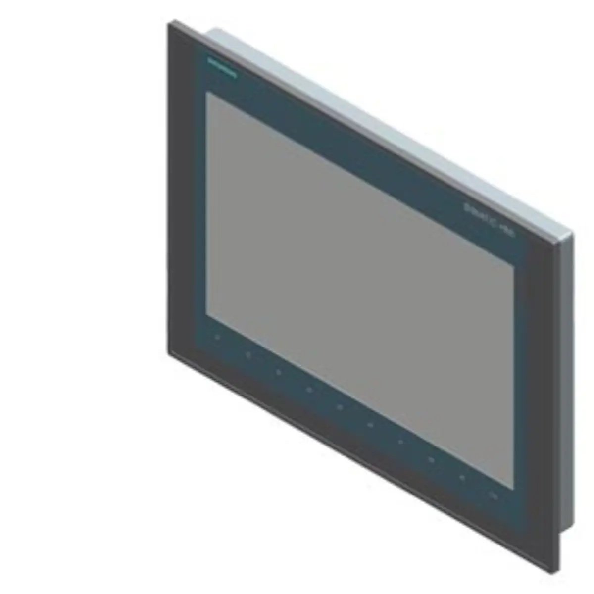 Front view of Siemens 6AV2143-8MB50-0AA0 HMI panel with 12 inch display