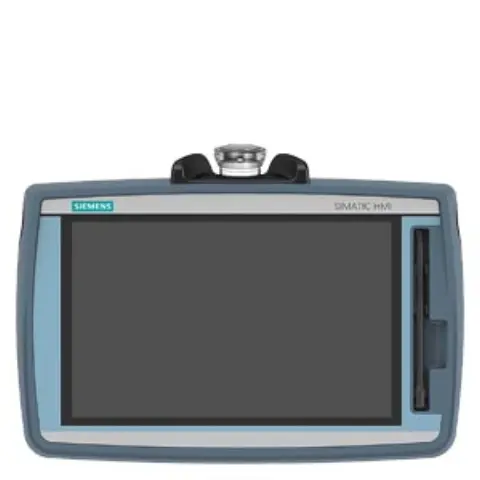 Front view of Siemens 6AV2145-6KB10-0AS0 HMI panel showing 10-inch display