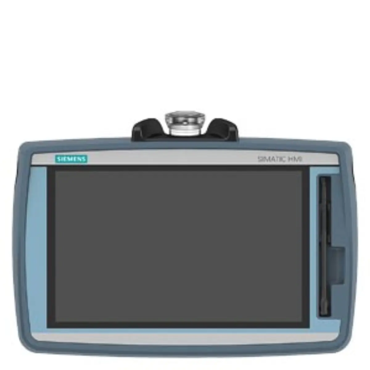 Front view of Siemens 6AV2145-6KB10-0AS0 HMI panel showing 10-inch display