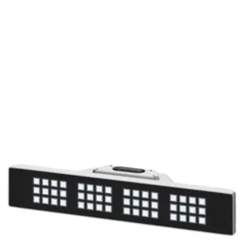 Front view of Siemens 6AV2185-8FE08-0AA0 22-inch extension unit panel