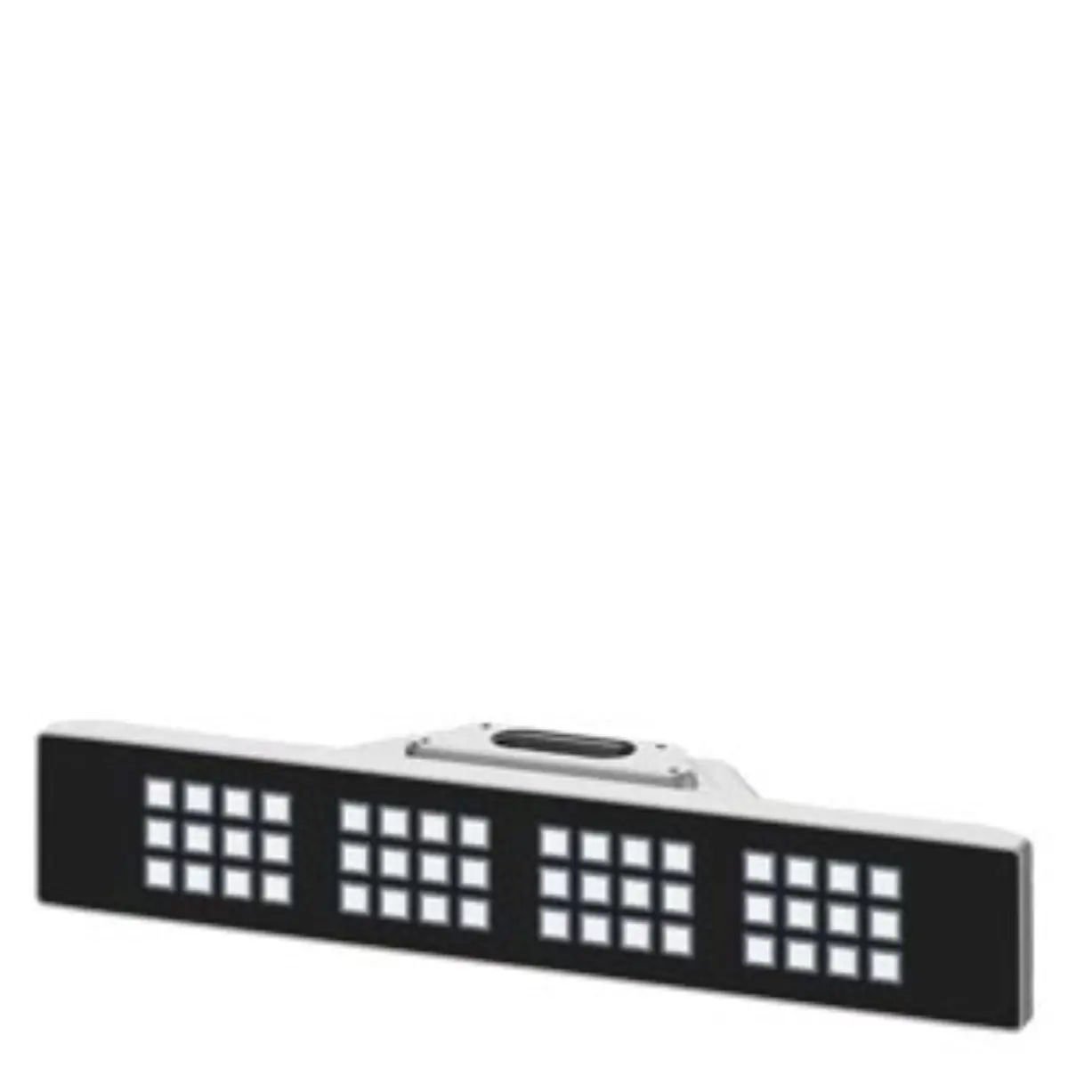 Front view of Siemens 6AV2185-8FE08-0AA0 22-inch extension unit panel