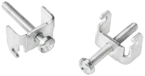 Siemens 6AV6671-8XK00-0AX3 steel mounting clips for industrial flat panel display