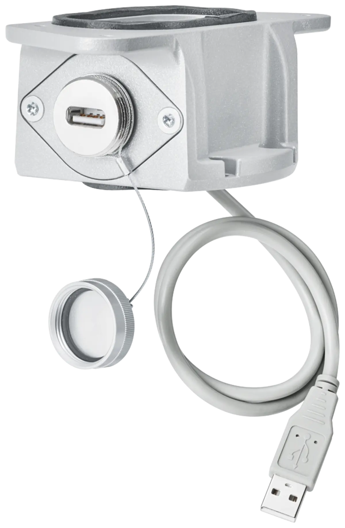 Siemens 6AV7674-1LX00-0AA0 USB interface extension component with protective cap and mounting screws