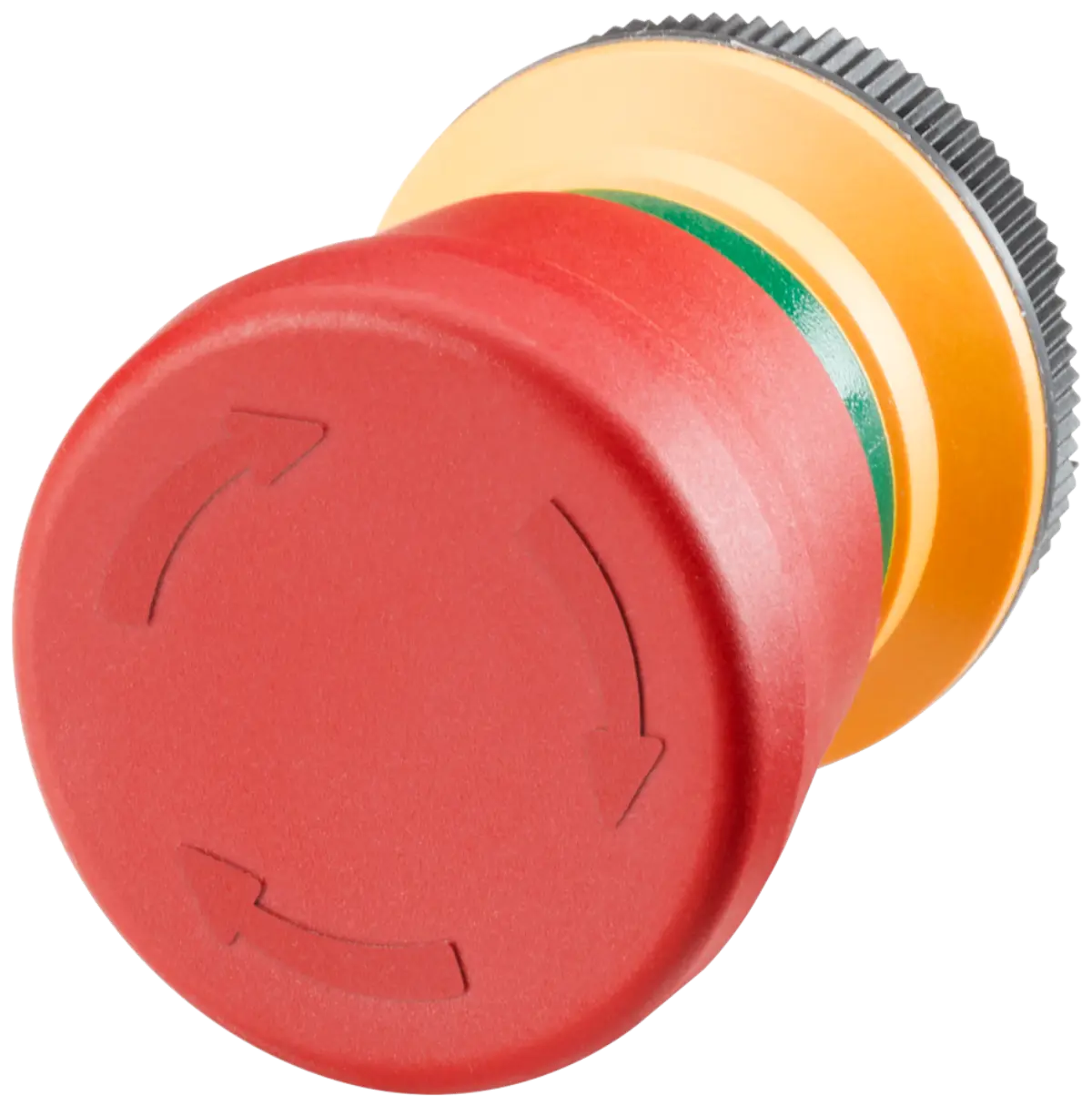 Siemens 6AV7674-1MA00-0AA0 red emergency stop pushbutton unit