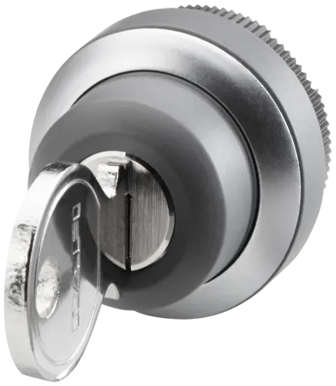 Siemens 6AV7674-1ME00-0AA0 22mm round keyswitch for HMI panels
