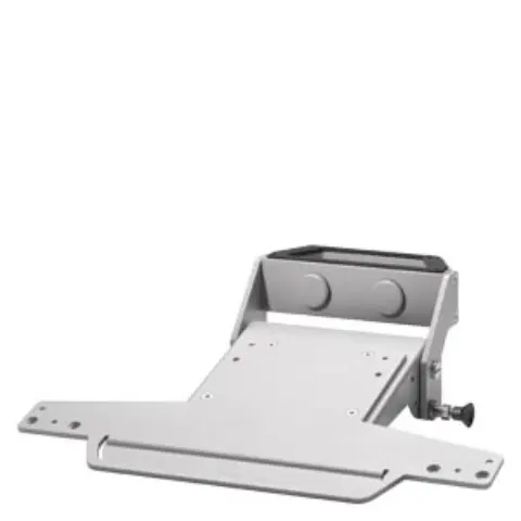 Siemens 6AV7674-1NF01-0AA0 silver keyboard tray with adjustable angle