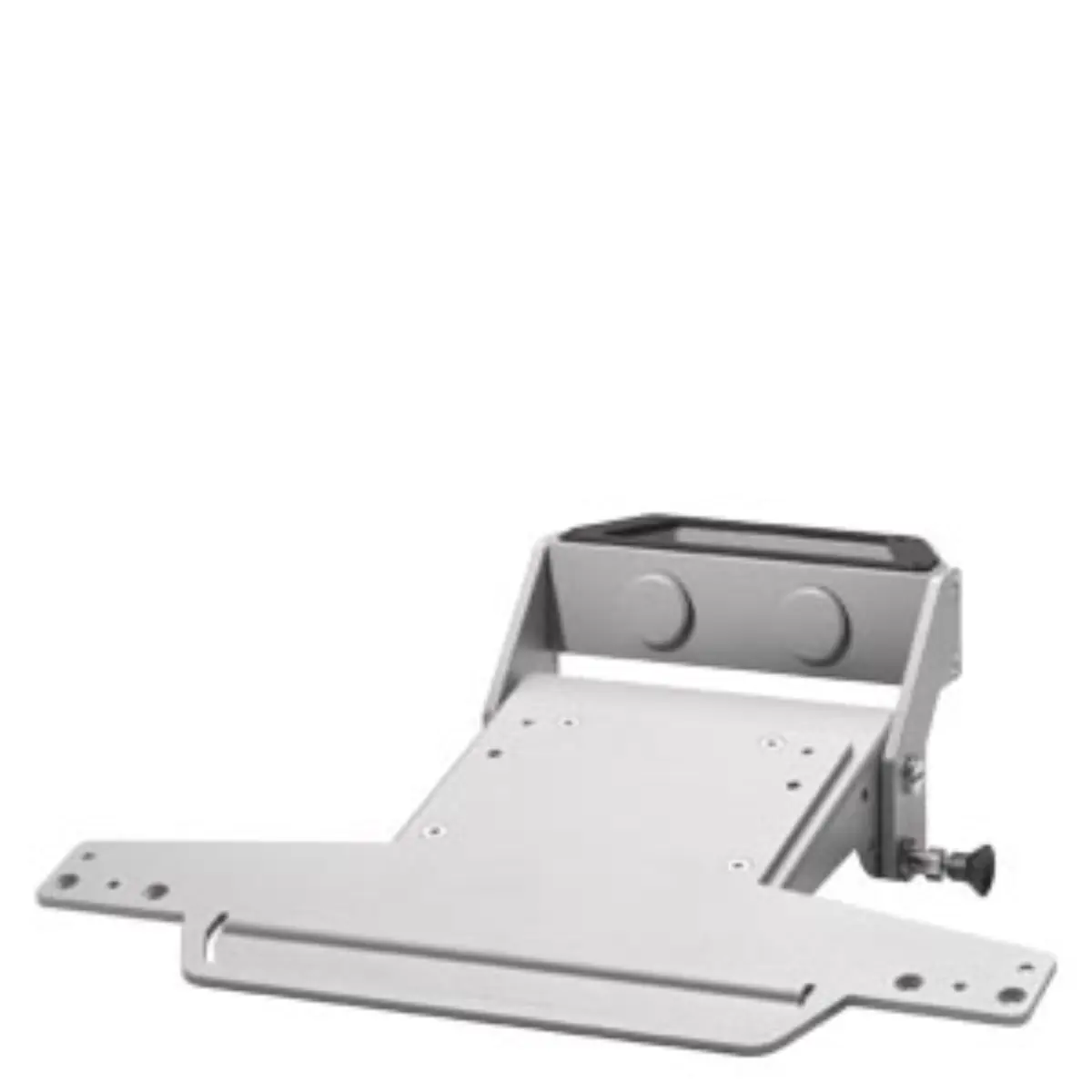 Siemens 6AV7674-1NF01-0AA0 silver keyboard tray with adjustable angle