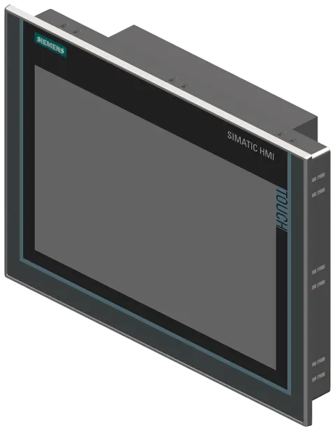 Front view of Siemens 6AV7863-1MA10-2AA0 SIMATIC IFP1200 V2 extended industrial monitor