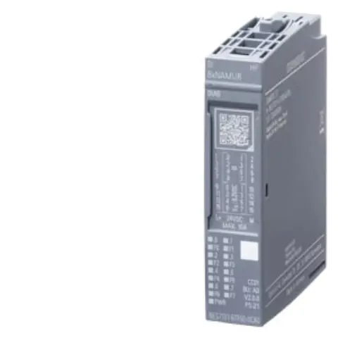 Front view of the Siemens 6ES7131-6TF00-0CA0 digital input module unit