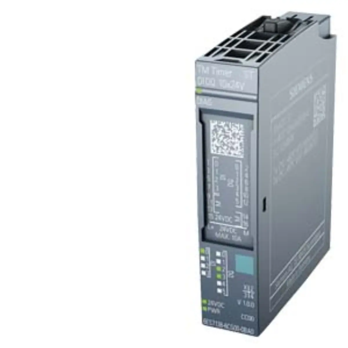 Front view of Siemens 6ES7138-6CG00-0BA0 TM Timer module