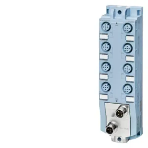Front view of Siemens 6ES7142-5AF00-0BL0 IO-Link I/O module showing connector layout